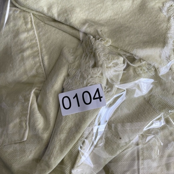 Zara High Waist Yellow Shorts - Picture 9 of 10